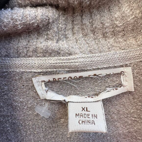 Barefoot Dreams CozyChic Lounge Cardigan Beach Rock XL NWOT - Picture 6 of 10